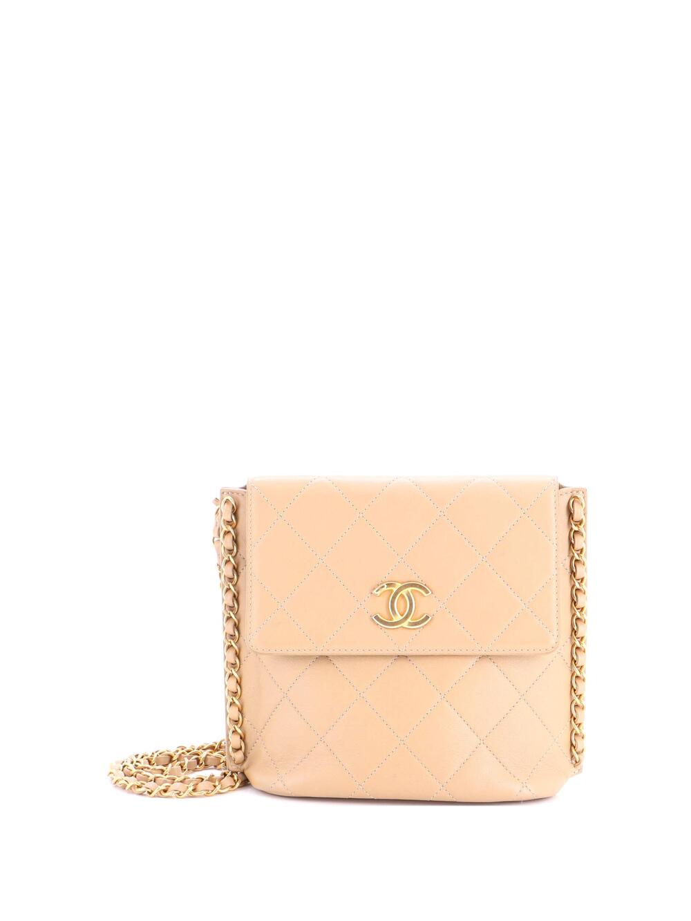 Chanel Chain Flap Hobo Quilted Calfskin #283547C32B